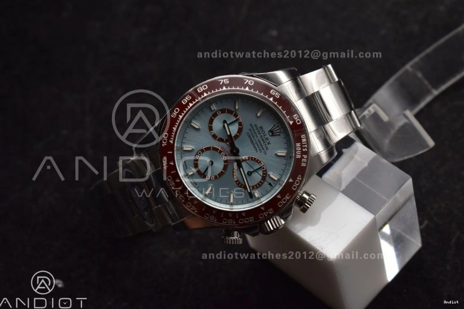 Bracelet 4131 Ice Daytona Sticks 126506 Blue Clean Asian 1:1 SS Clone Markers on 904L SS Best Edition Dial Super 904L 0327